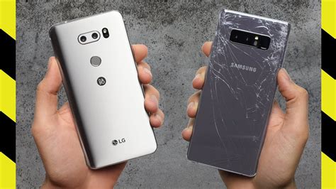 Unofficial Drop Test – LG V30+ vs. LG X Charge 